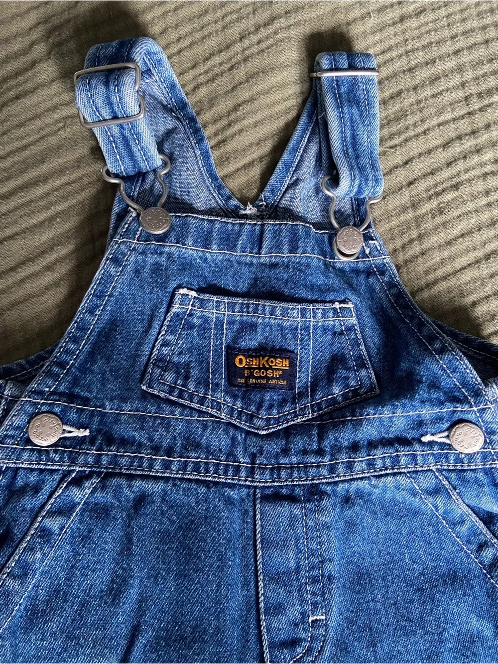 OshKosh B'gosh Blue Denim Overalls